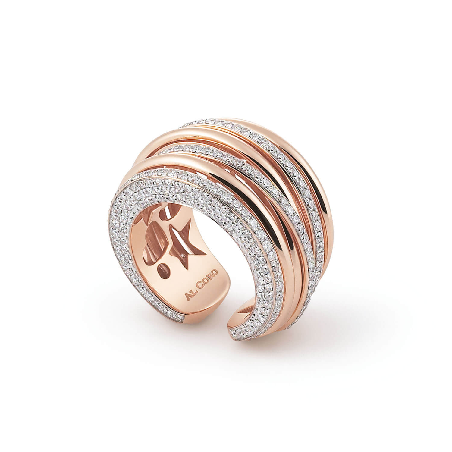 Alcoro Mezzaluna Classic Ring R6994R