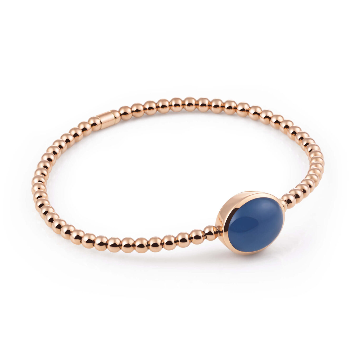 Armband - 1 Quarz blau 4,95 ct.