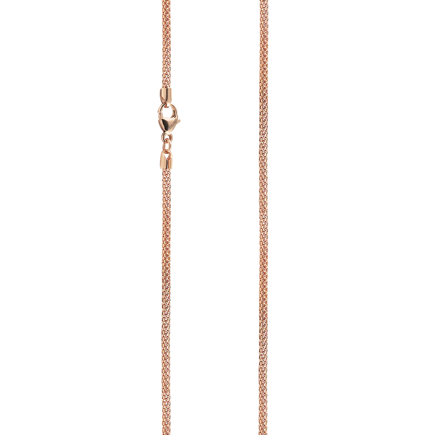 Raspberry necklace crafted from 18K rose gold